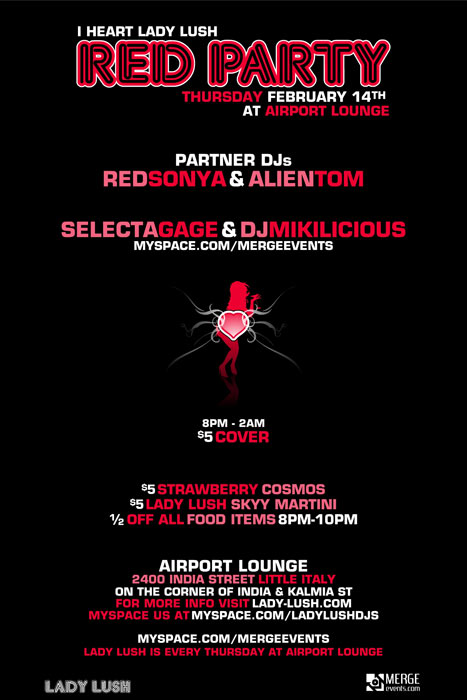 RED PARTY~ Valentine’s Evening