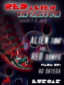 Red Alien Invasion