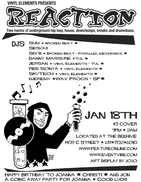 Vinyl Elements presents Reaction