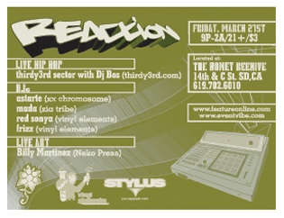Vinyl Elements presents Reaction