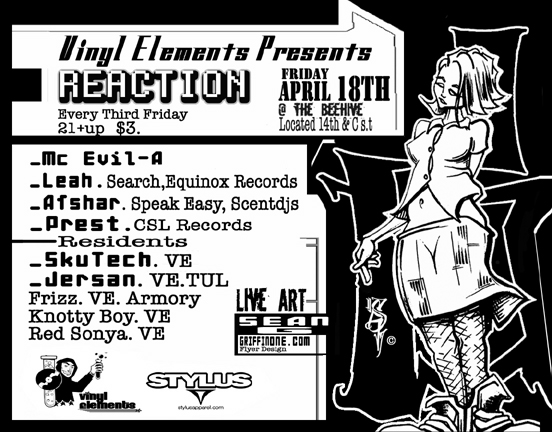 Vinyl Elements presents Reaction