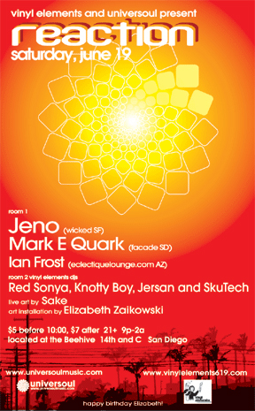 Vinyl Elements presents Reaction
