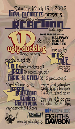 Vinyl Elements presents Reaction