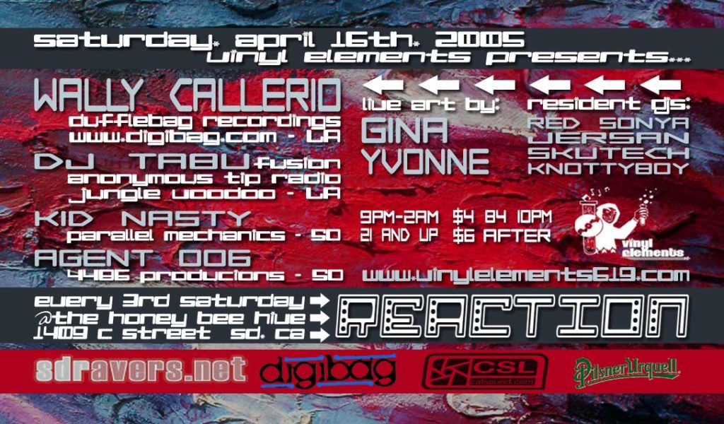 Vinyl Elements presents Reaction