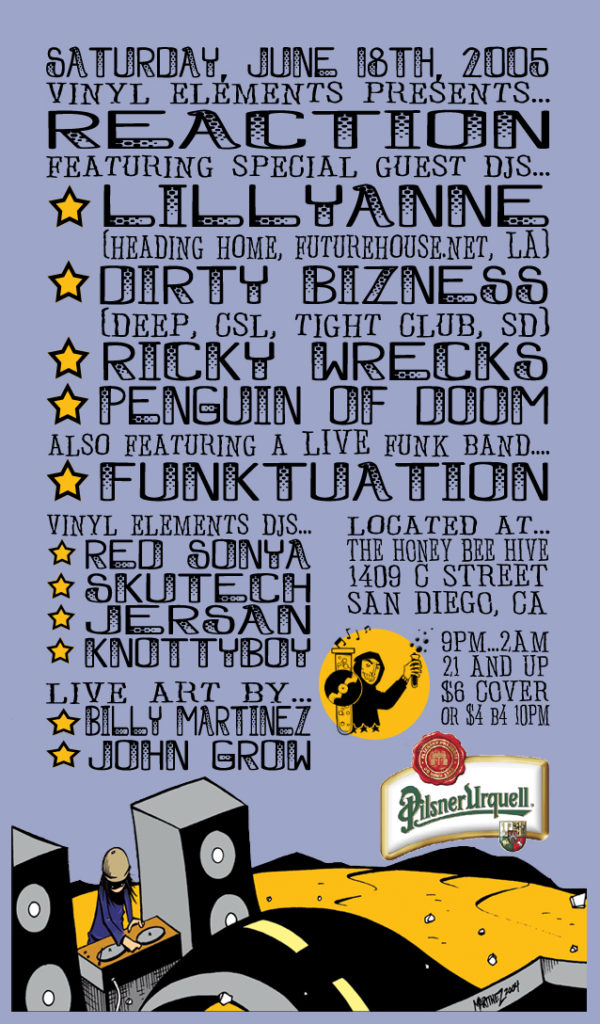 Vinyl Elements presents Reaction
