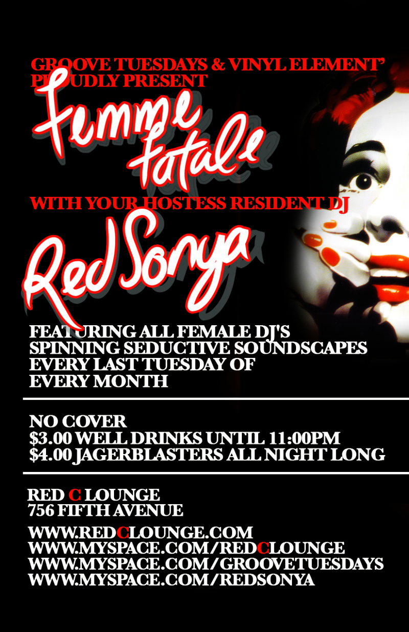 Femme Fatale @ Red C CLounge San Diego