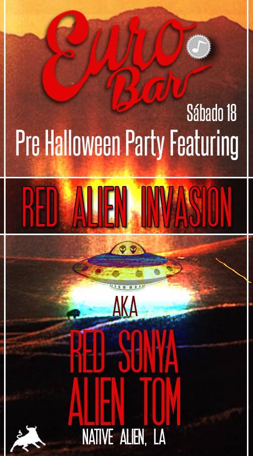 EuroBar Red Alien Invasion