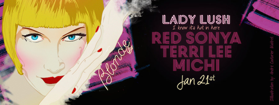 Lady Lush @ Blonde Bar 1-21-17